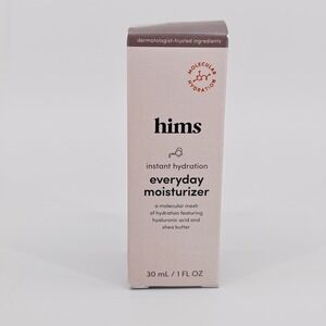 Hims Everyday Moisturizer Instant Hydration Hyaluronic Acid Shea Butter 1oz 30ml
